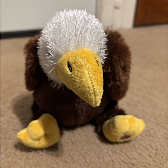 Webkinz 8" Bald Eagle HM214 RETIRED - NO CODE - Picture 8 of 9